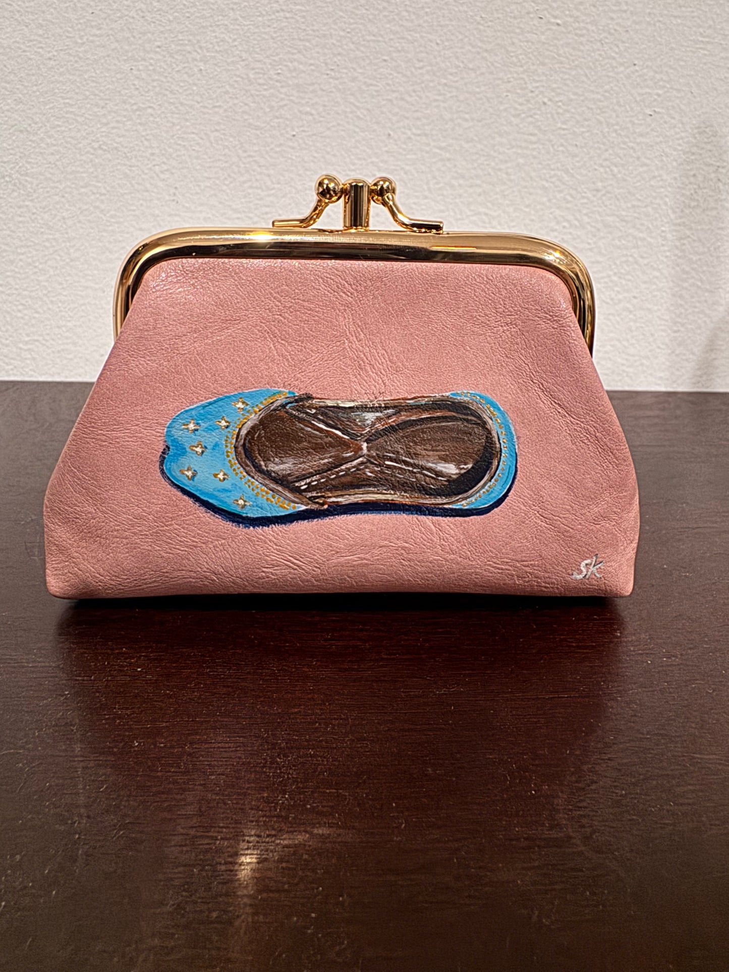 Hand Painted Mini Pouch-The One From Liberty