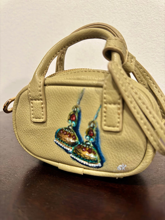 Hand Painted Mini Bag-Bas Ye Wale