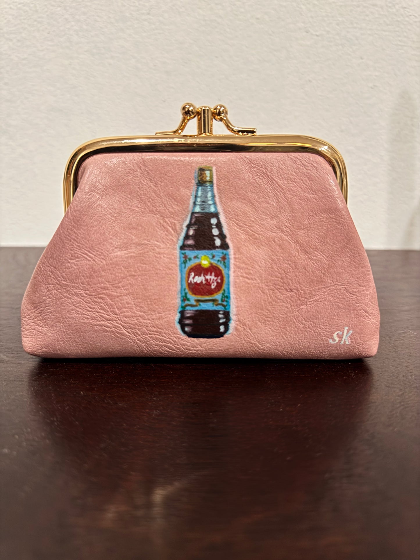 Hand Painted Mini Pouch-Thand Rakh
