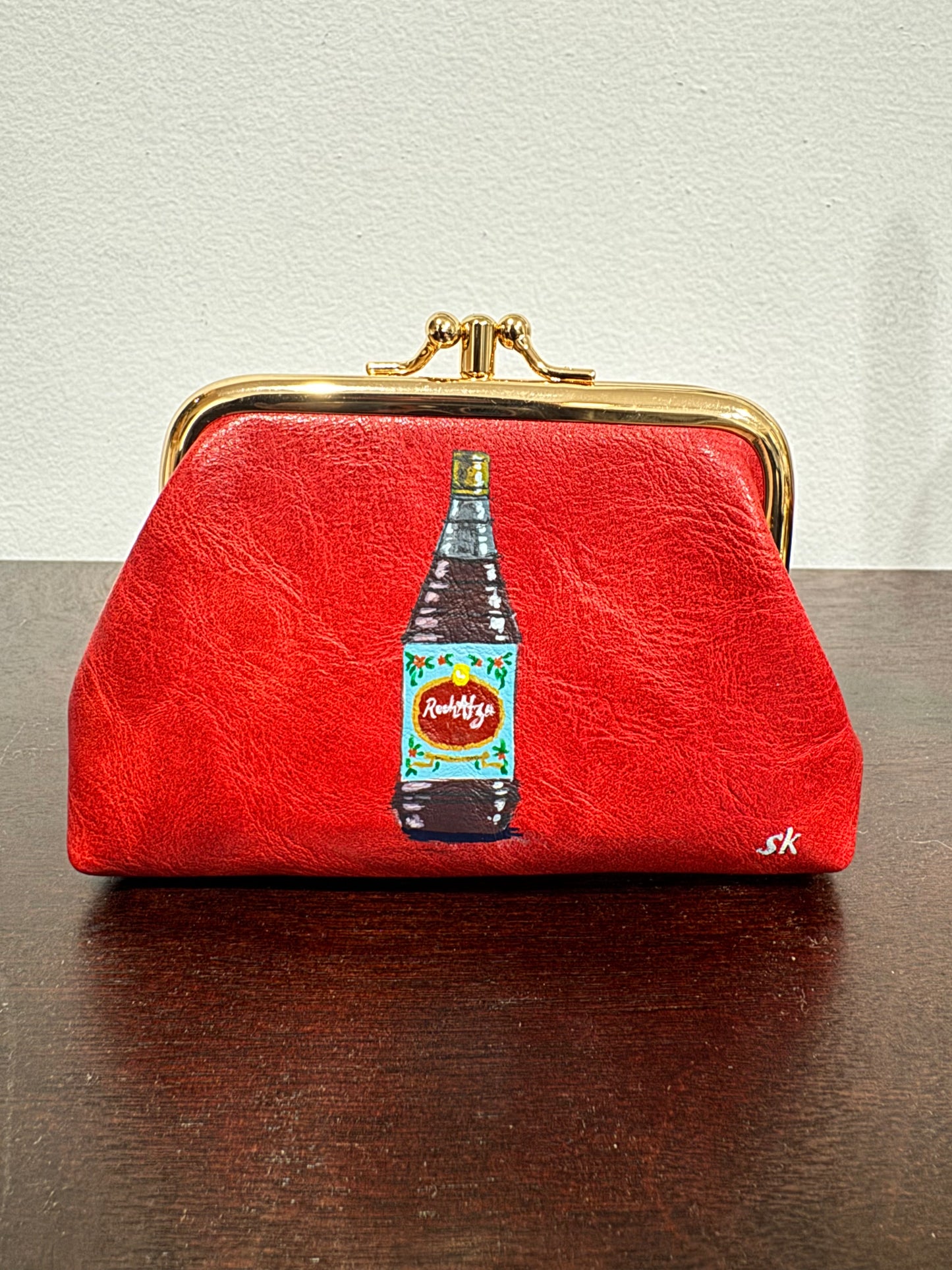 Hand Painted Mini Pouch-Thand Rakh