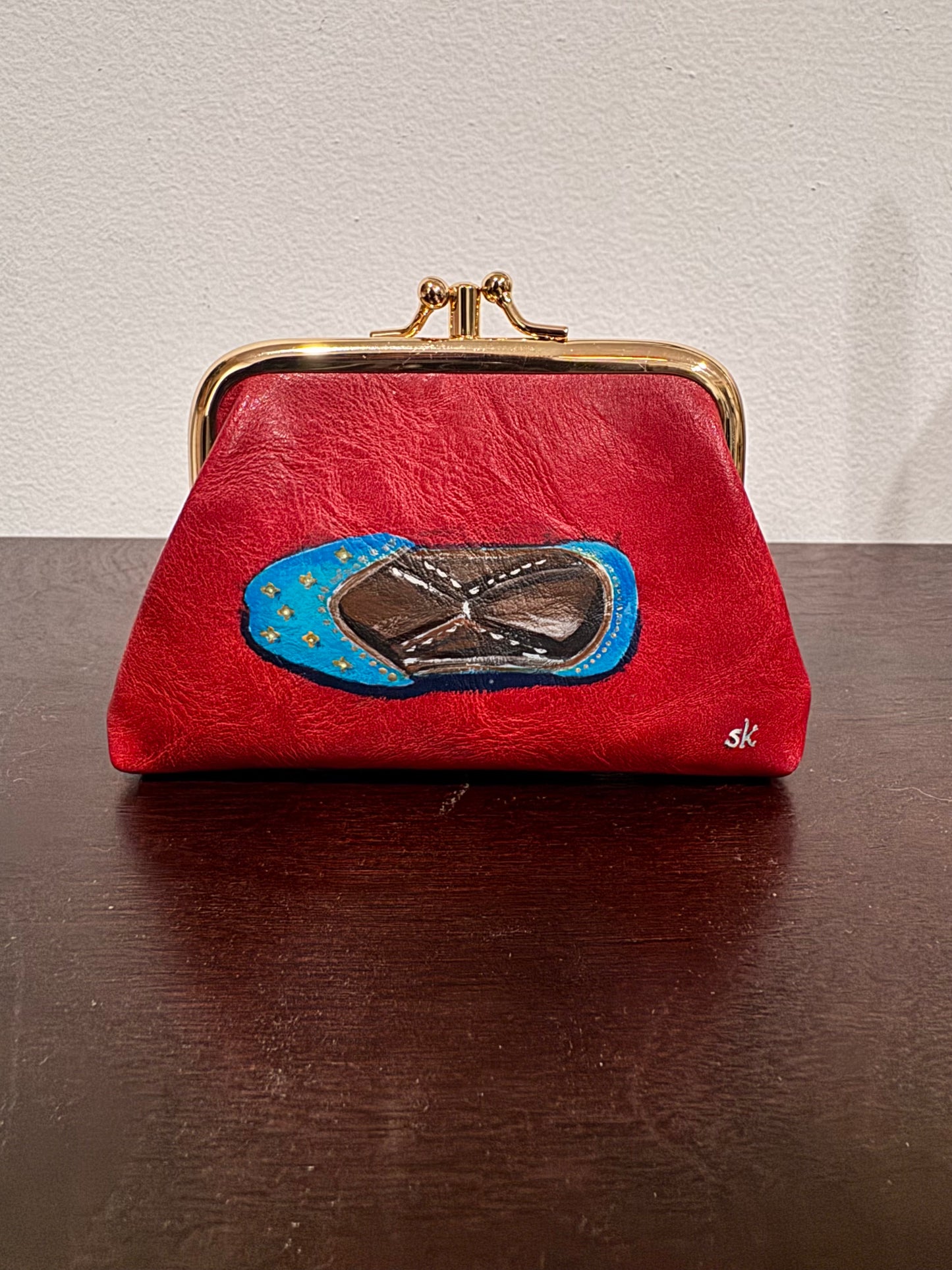 Hand Painted Mini Pouch-The One From Liberty