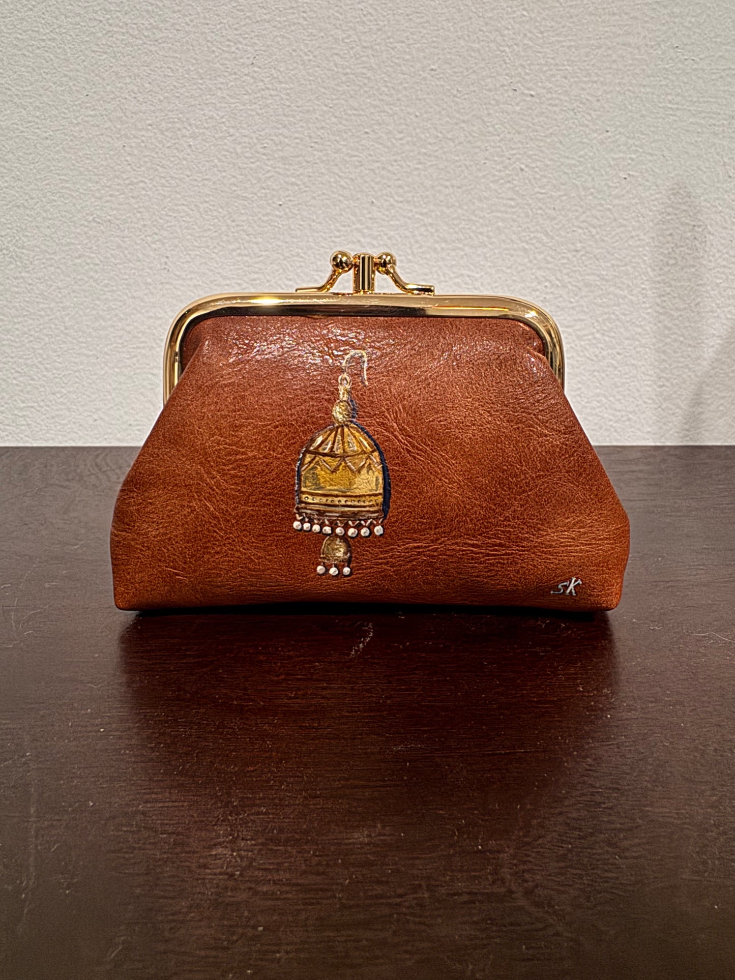 Hand Painted Mini Pouch-Zewar