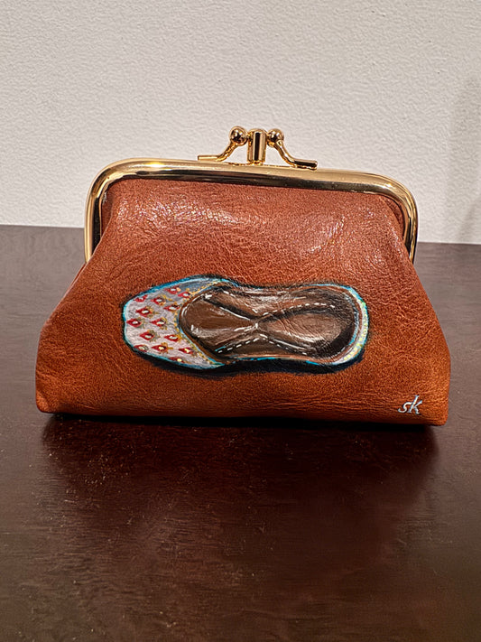 Hand Painted Mini Pouch-The One From Liberty