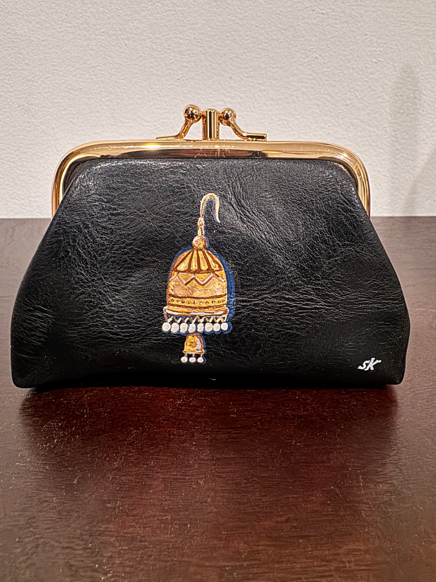 Hand Painted Mini Pouch-Zewar