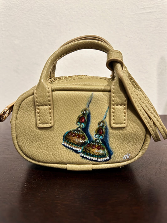 Hand Painted Mini Bag-Bas Ye Wale