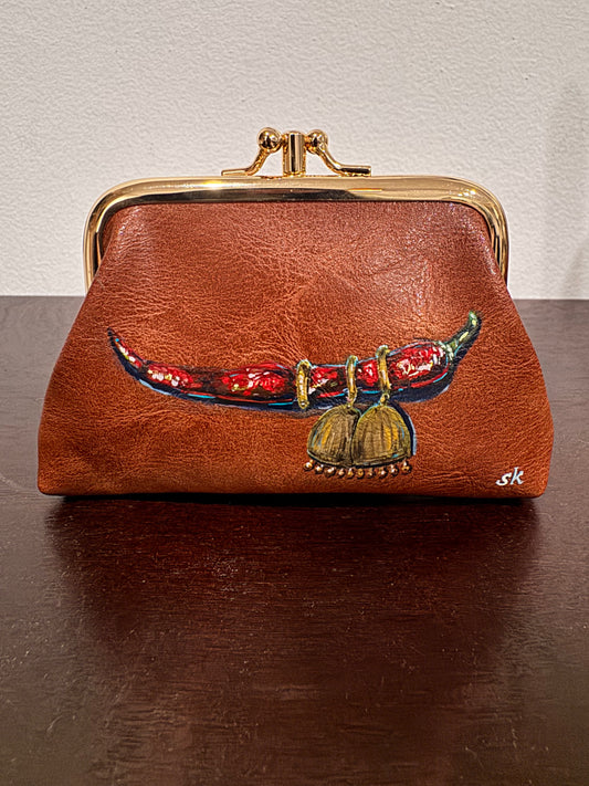 Hand Painted Mini Pouch-Not For The Mild