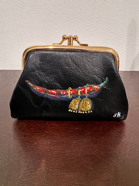 Hand Painted Mini Pouch-Not For The Mild